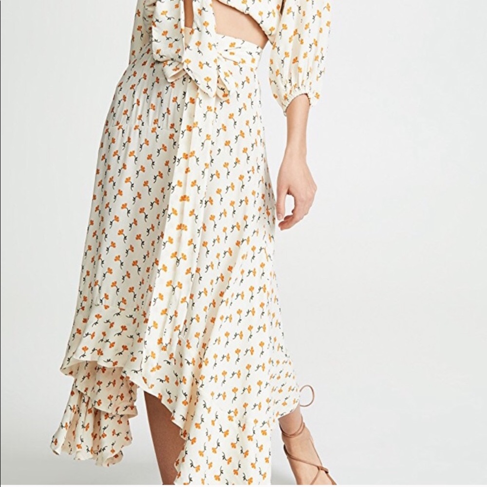 Faithfull the brand kamares skirt